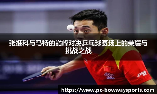 张继科与马特的巅峰对决乒乓球赛场上的荣耀与挑战之战